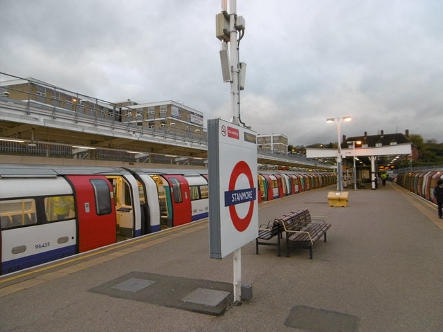 Image of Stanmore Train Station Platform